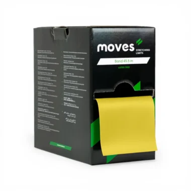Pasipriešinimo juosta MoVeS Band be latekso, 45,5 m, geltona