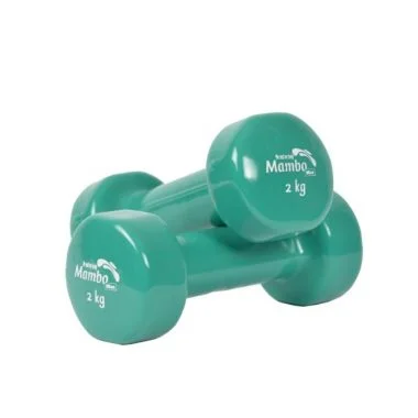 Vinyl dumbbells Mambo Max Dumbbell. 2 kg