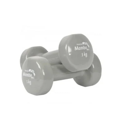 Vinyl dumbbells Mambo Max Dumbbell. 5 kg
