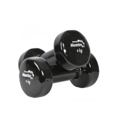 Vinyl dumbbells Mambo Max Dumbbell. 4 kg