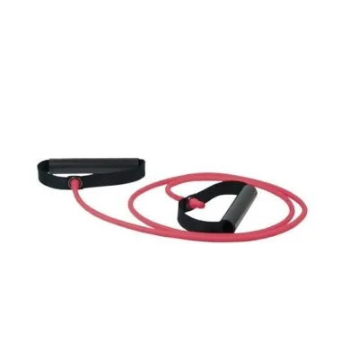 Круглая эластичная лента с ручками MoVeS Tube, 120 см, красная.