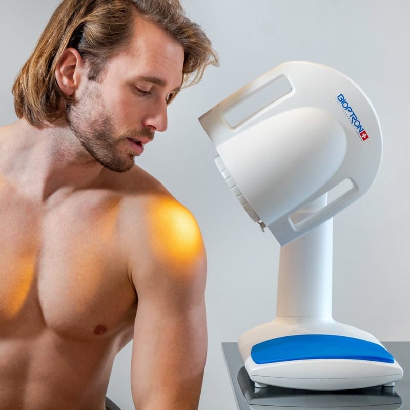 BIOPTRON PRO 1 light therapy device with table stand | Meda
