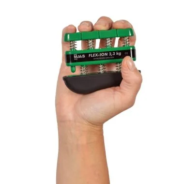 Hand and finger trainer expander FLEX-ION. green