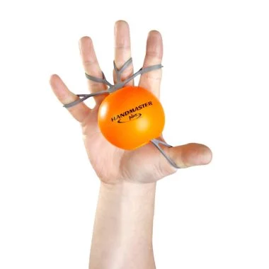HandMaster Plus hand exerciser. orange