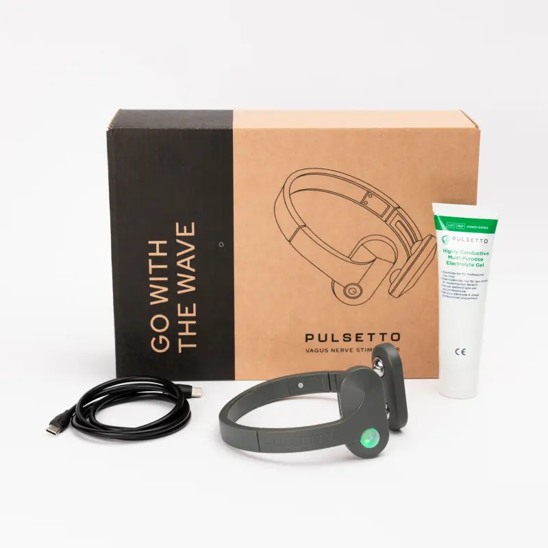 PULSETTO VAGUS NERVE STIMULATOR 快眠サポート Non-invasive vagus nerve stimulator PULSETTO™ | Meda