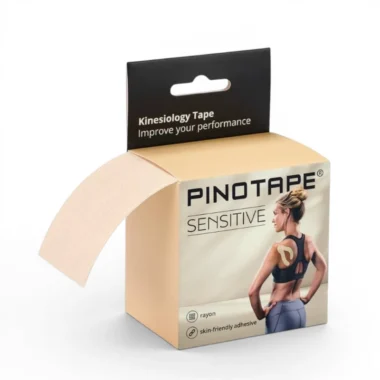 Kineziologinis teipas PINOTAPE Sport Sensitive. 5 cm x 5 m