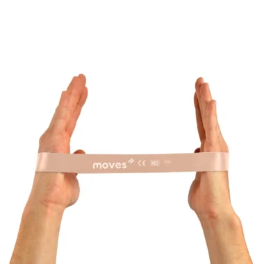 Elastinė juosta – kilpa Moves Loop, 30 x 2,5 cm,  kūno spalvos