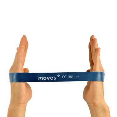 Elastinė juosta – kilpa Moves Loop, 30 x 2,5 cm,  mėlyna