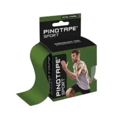 Kineziologinis teipas PINO TAPE Sport, 5 cm x 5 m, olive