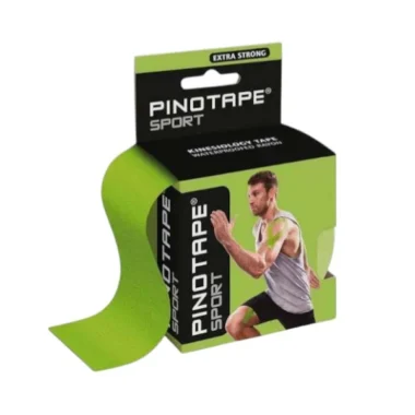 Kineziologinis teipas PINO TAPE Sport, 5 cm x 5 m, žalias