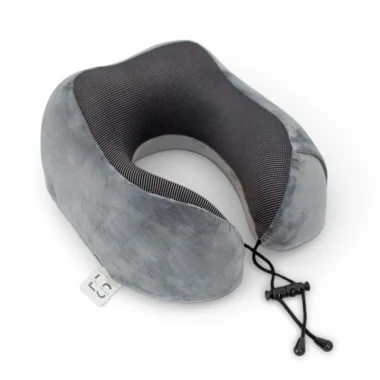 Kelioninė kaklo pagalvė, pilka