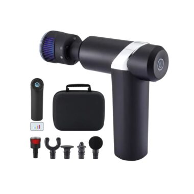 Masažo pistoletas su šildymo ir šaldymo funkcija