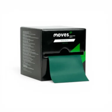 Pasipriešinimo juosta Moves Band, 45,5 m, žalia