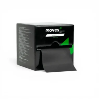 Pasipriešinimo juosta Moves Band, 45,5 m, juoda