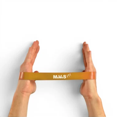 Pasipriešinimo juosta Moves FIT Loop, 30 x 2.5 cm, oranžinė