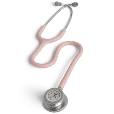 Stetoskopas Littmann Classic III, šampano rožinis su švelniai matine galvute