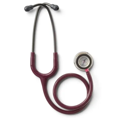 Stetoskopas Littmann Classic III, slyvų spalvos su veidrodine galvute