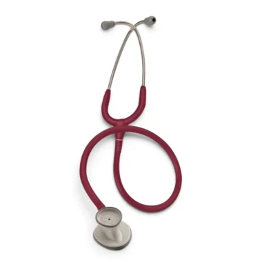 Stetoskopas Littmann Lightweight II S.E., bordo spalvos su pilka galvute